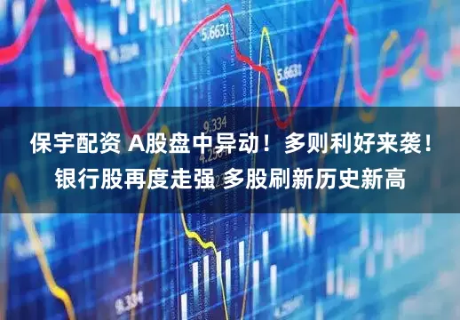 保宇配资 A股盘中异动！多则利好来袭！银行股再度走强 多股刷新历史新高