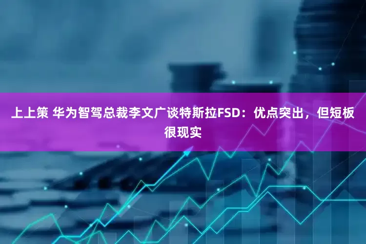 上上策 华为智驾总裁李文广谈特斯拉FSD：优点突出，但短板很现实